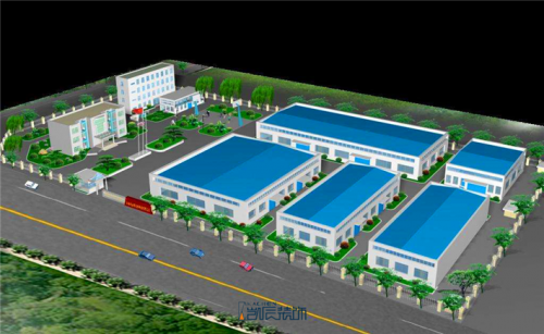 合肥厂房装修效果展示——星空工装